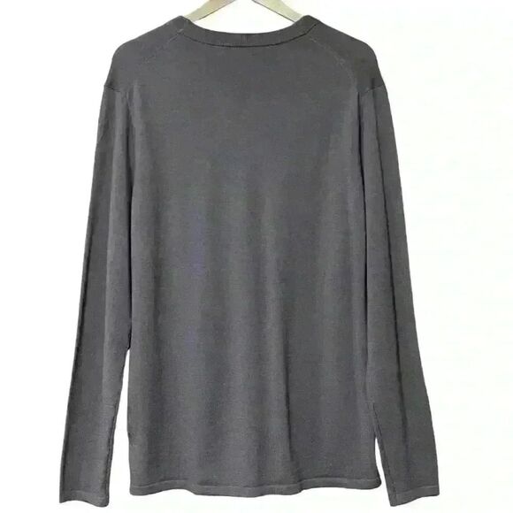 Artefact Brosnan Merino Wool Sweater L Sparrow Grey Cozy Warm NWT - Picture 2 of 6